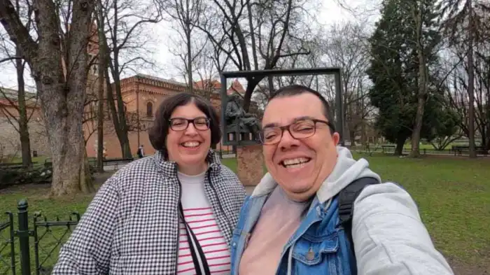 ana y victor de verviajando en cracovia