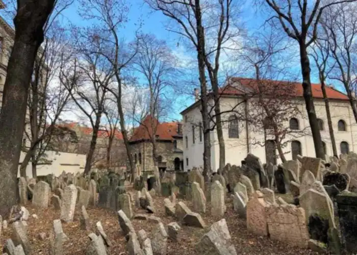 antiguo cementerio judio en praga