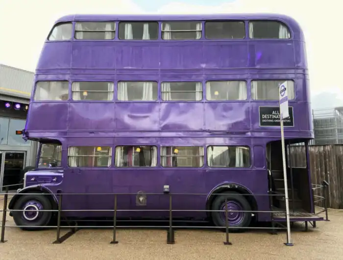 autobus noctambulo en los estudios en londres