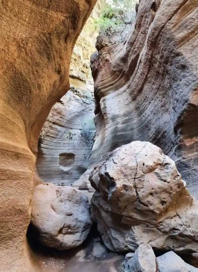 imagen barranco las vacas desde dentro