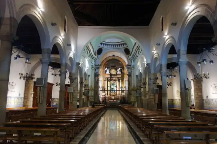 interior basilica nuestra señora del prado