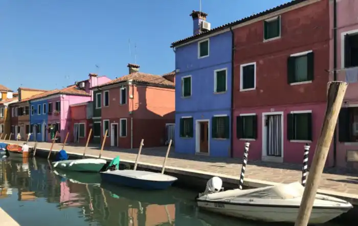 vista general de burano