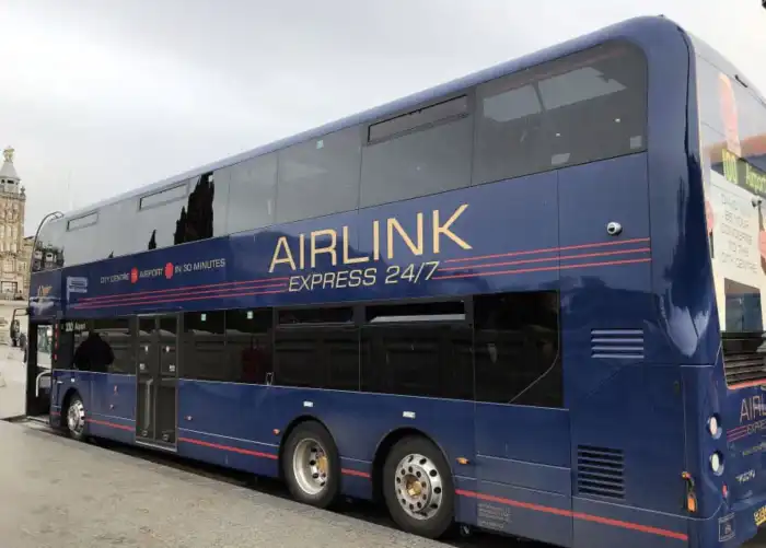 bus airlink express para llegar al centro de la ciudad