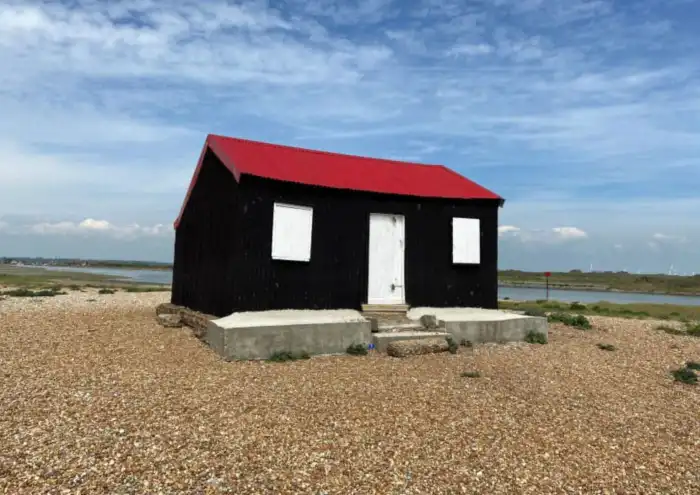 cabaña en la reserva natural de rye