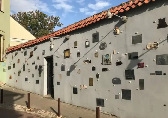 calle literatura en vilnius