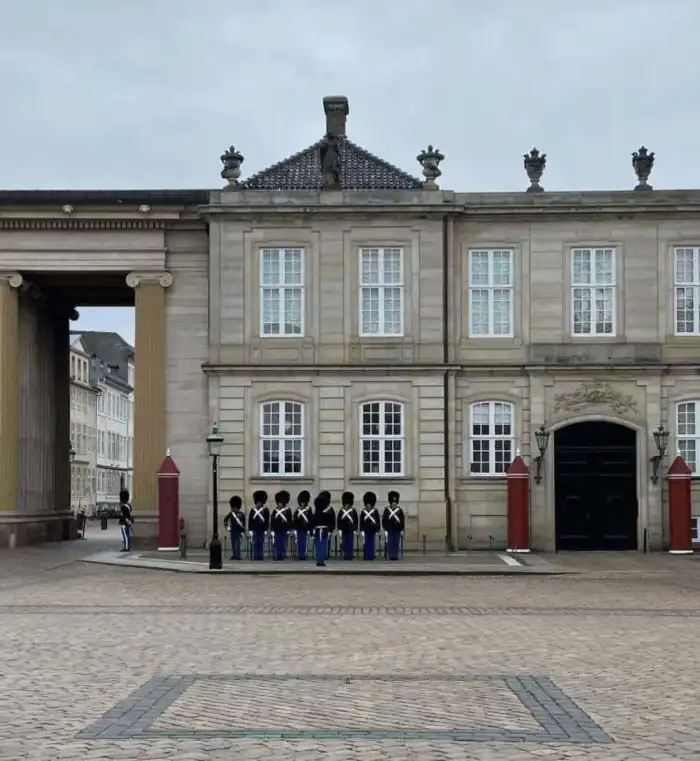 cambio guardia palacio amalienborg