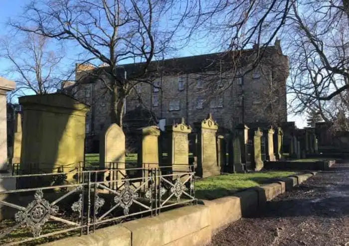 vista general cementerio greyfriars