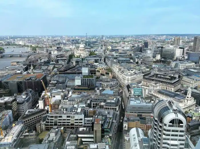 vista general city de londres