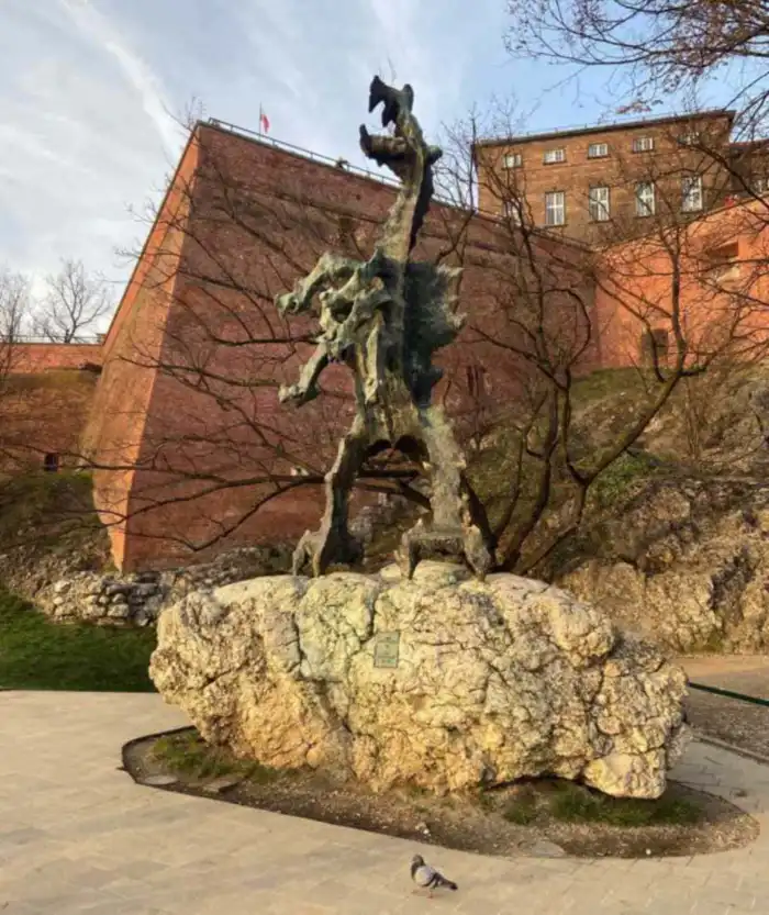 dragon de wawel simbolo de cracovia
