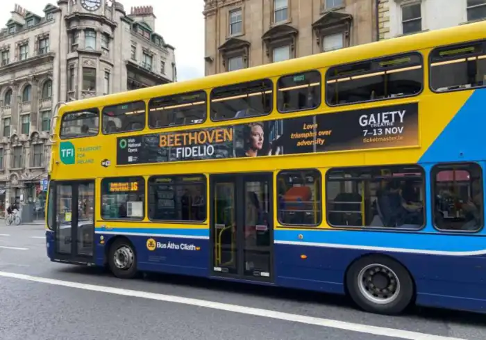 dublin bus para llegar al centro de la ciudad