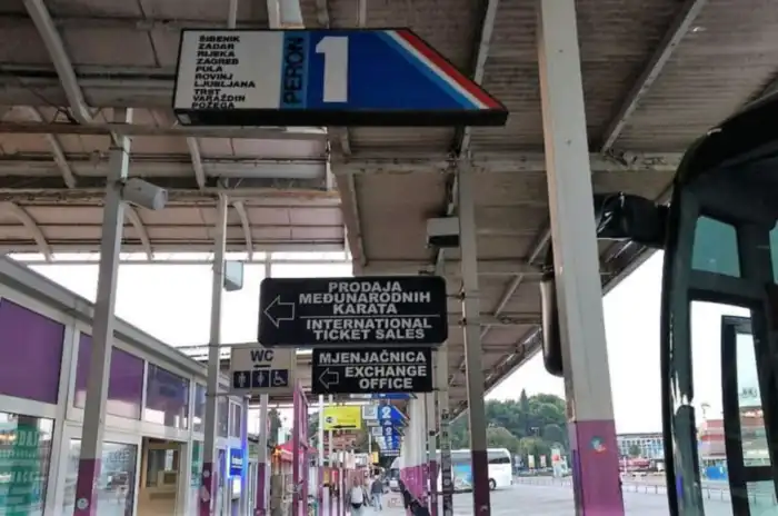 estacion de autobuses de split