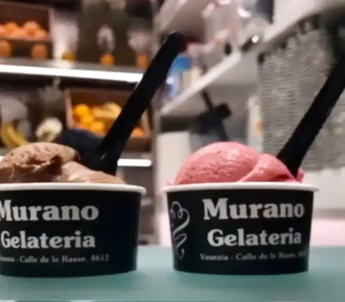 gelateria murano en la ciudad de venecia
