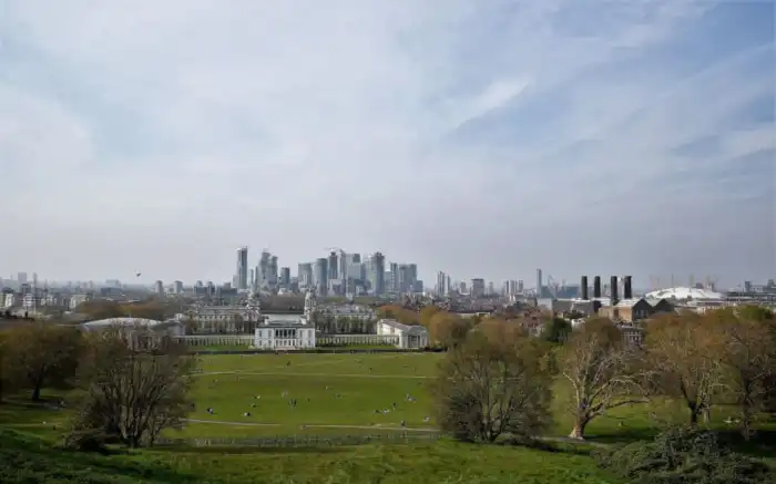 imagen lejana en greenwich park