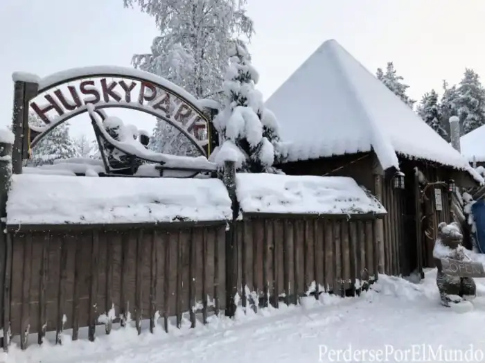 entrada husky-park