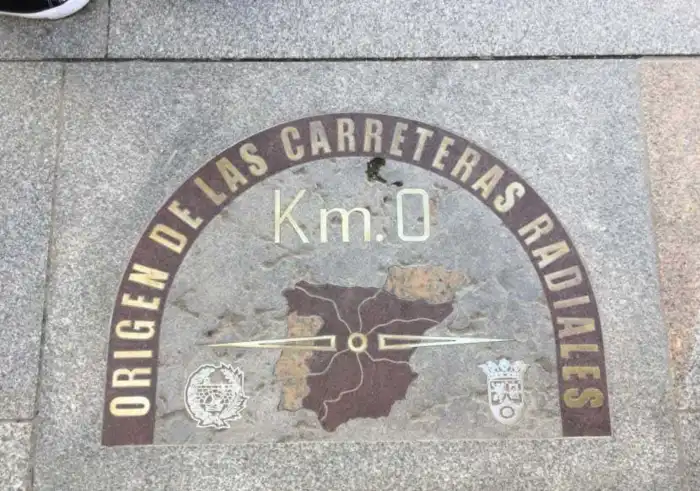 placa kilometro-cero