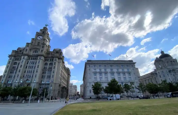 edificios las tres gracias para ver en liverpool