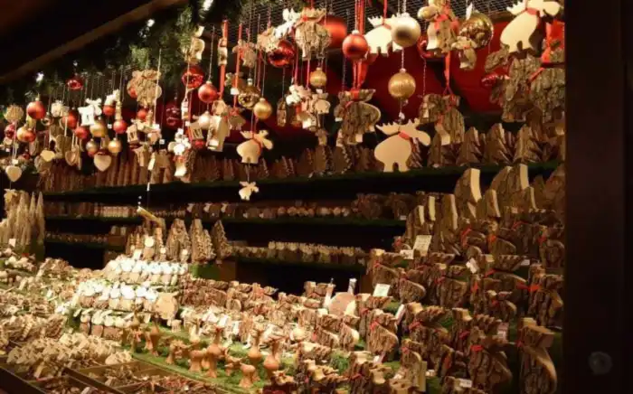 casetas adornadas mercadillo navidad leicester square