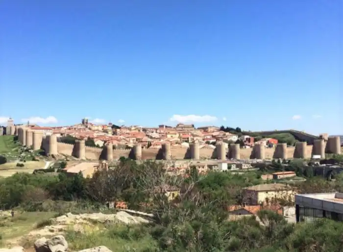 panoramica avila desde el mirador los 4 postes