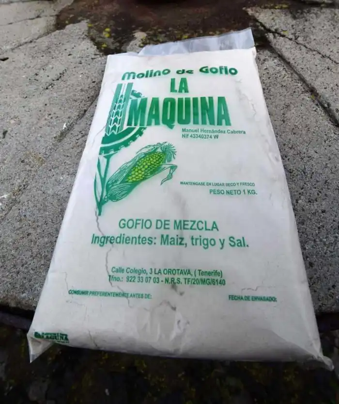molino la maquina gofio de mezcla