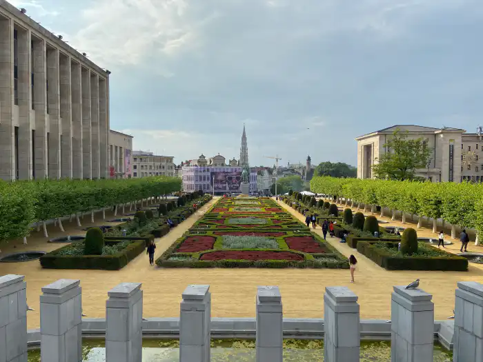mont des arts sitio historico de bruselas
