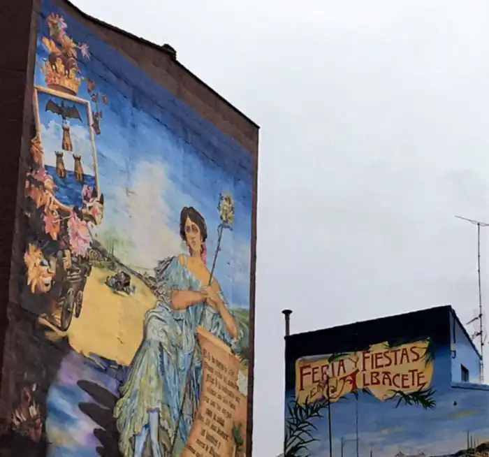 mural de la feria y fiestas de albacete
