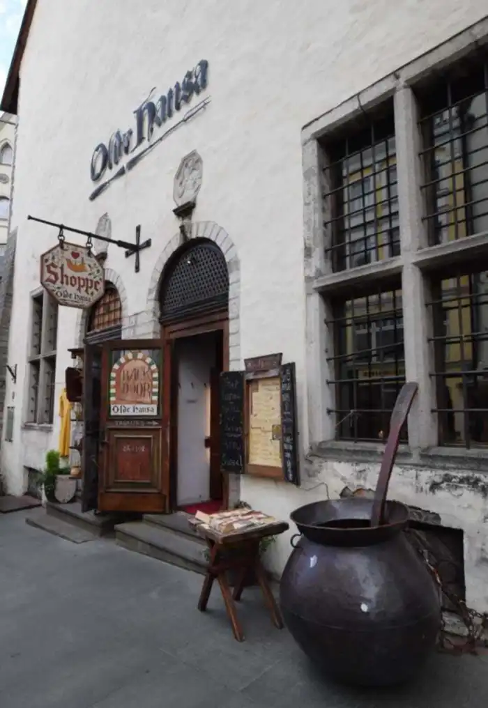 parte de fuera del restaurante olde hansa