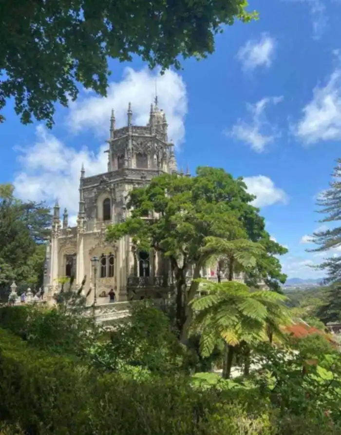 palacio da regaleira en la ciudad de sintra