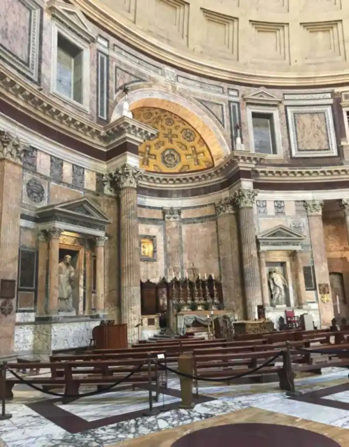 interior panteon de roma