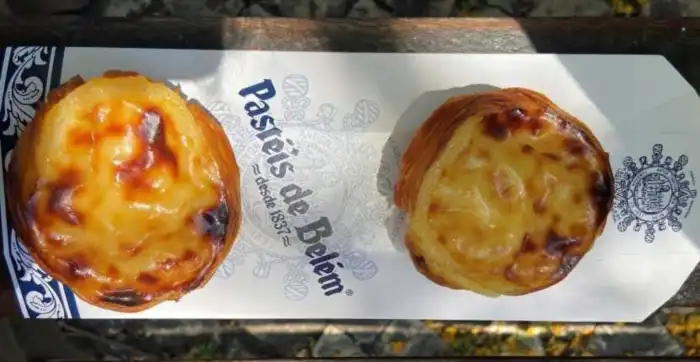 pasteles de belem en el barrio de belem