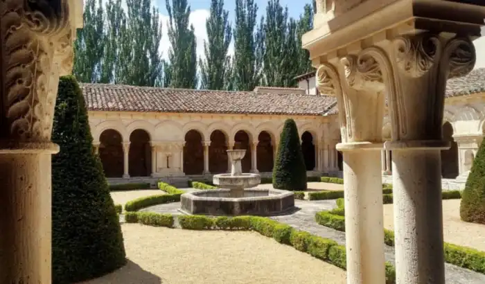patio monasterio de las huelgas en burgos