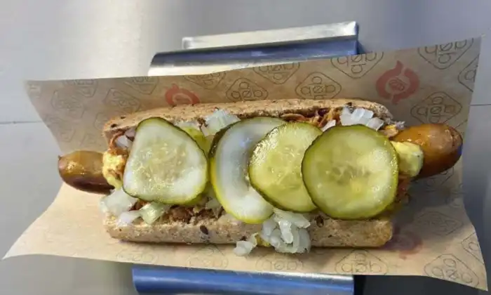 perrito caliente danes delicioso