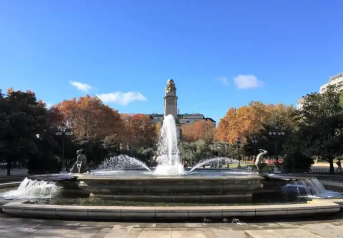 plaza-de-espana en la ciudad de madrid