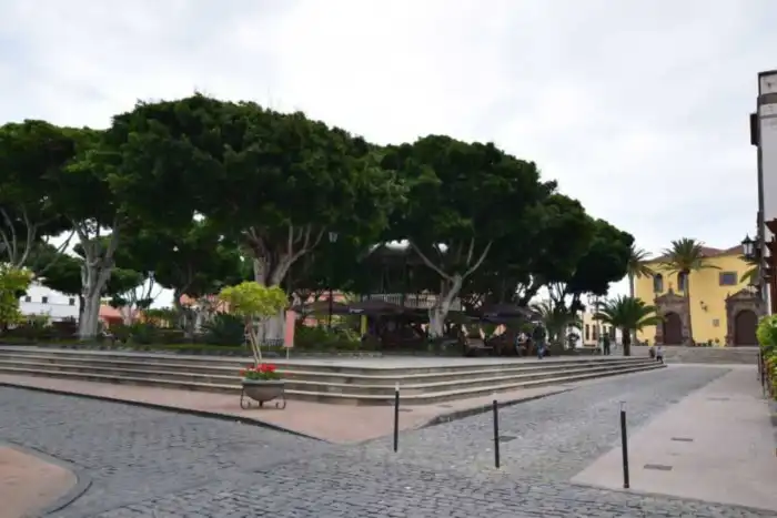 vista general de la plaza de la libertad