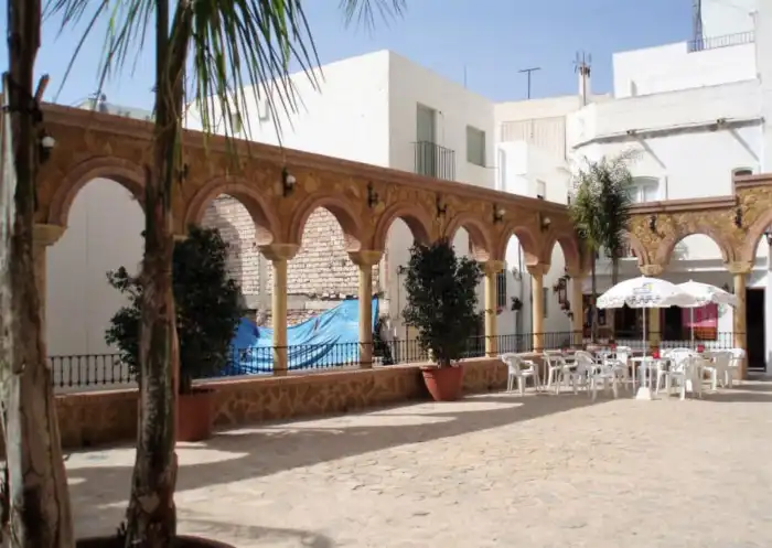 plaza del parterre que ver en mojacar en un dia