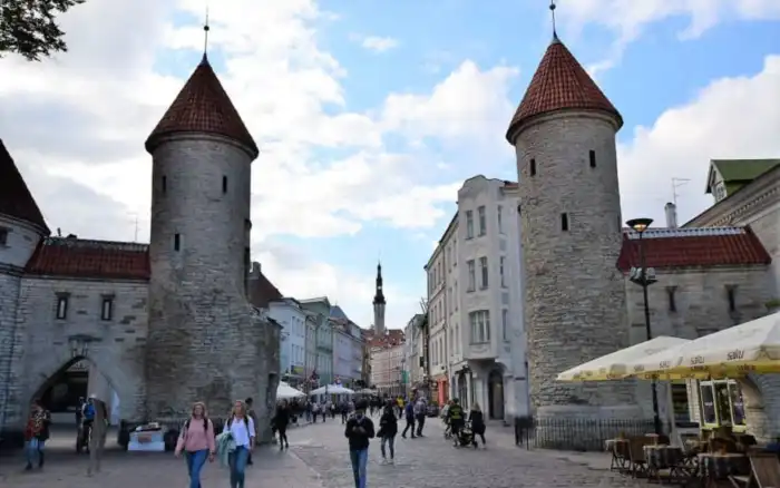 puerta-viru entrada ciudad de tallin