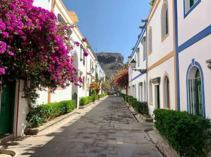 puerto mogan en gran canaria