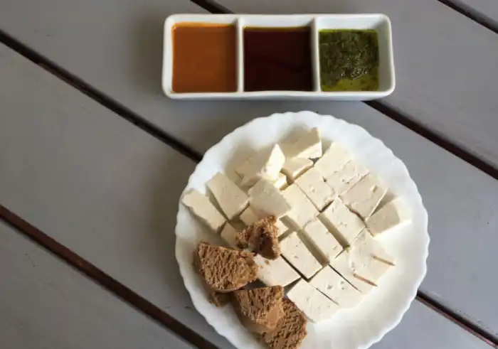 plato de queso-de-cabra-y-gofio