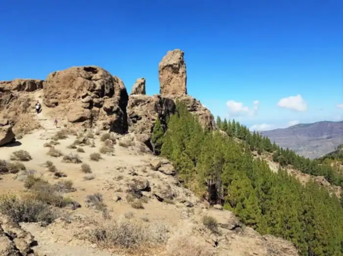 roque nublo en tejeda