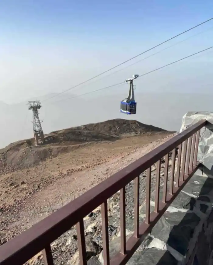 subimos al teide con el teleferico