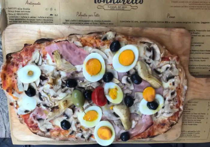tonnarello restaurante en la zona del trastevere