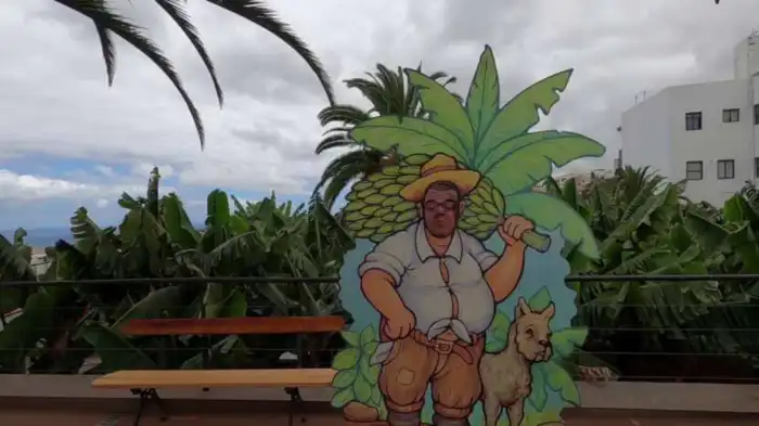 victor en el pueblo de icod de los vinos