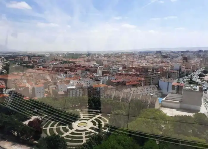 vista desde torre del agua fiesta del arbol