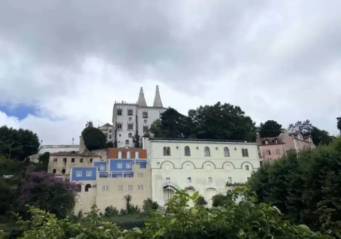 vista palacio nacional en sintra