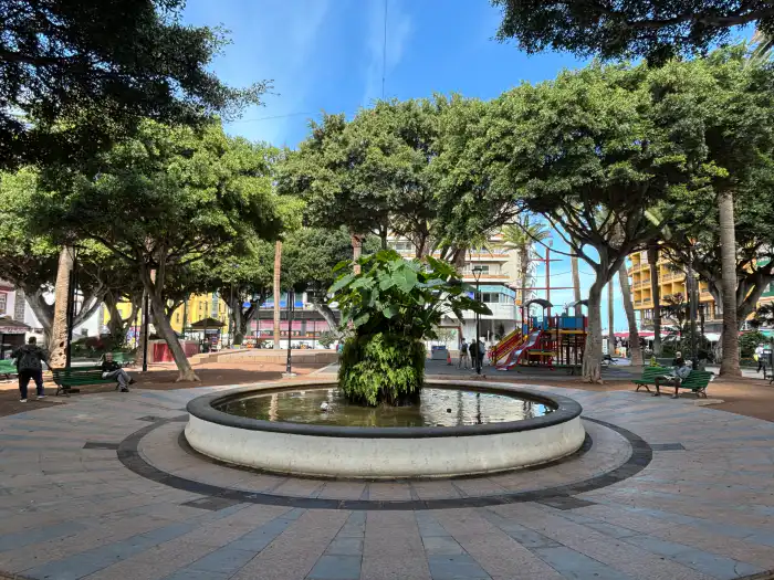 plaza charco puerto de la cruz