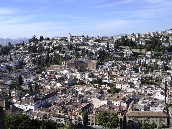 vista espectacular de toda granada