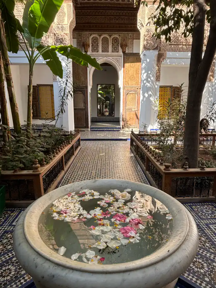 palacio de la bahia en marrakech