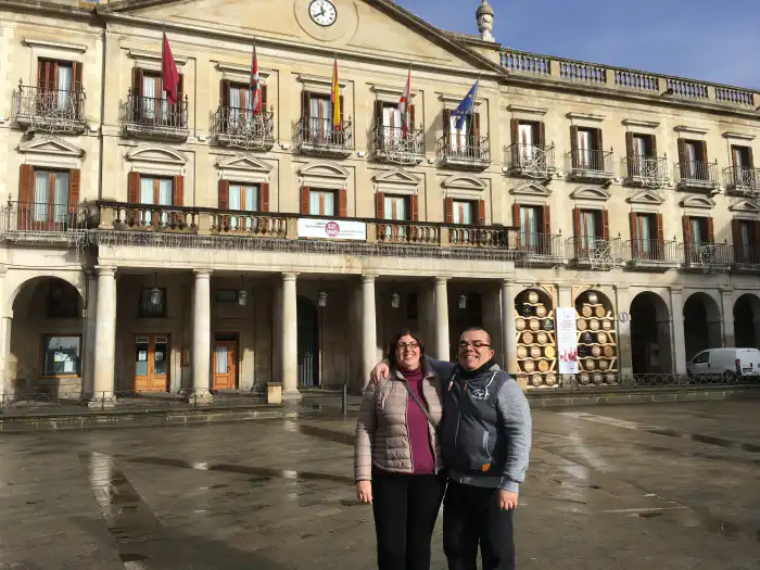 ana y victor de verviajando en vitoria