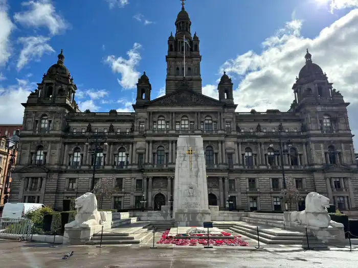 george square la plaza principal que ver en glasgow en dos dias