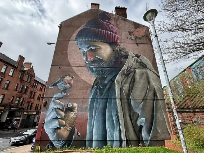 san mungo patron de glasgow arte urbano