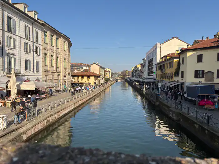 canal naviglio grande para ver en milan en cuatro dias